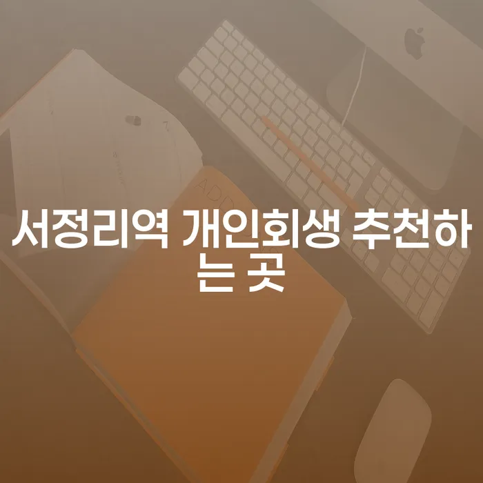 서정리역 개인회생 추천하는 곳
