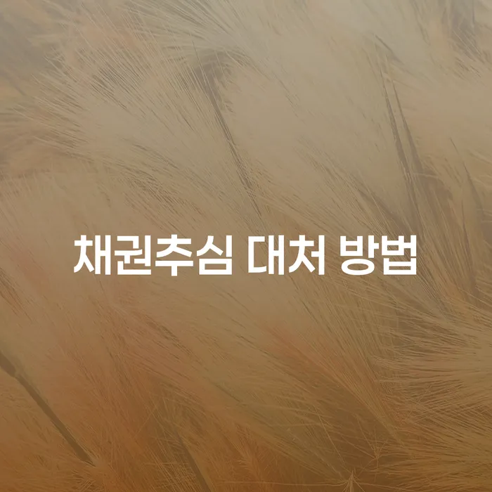채권추심 대처 방법, 어떻게 해야 할까요?