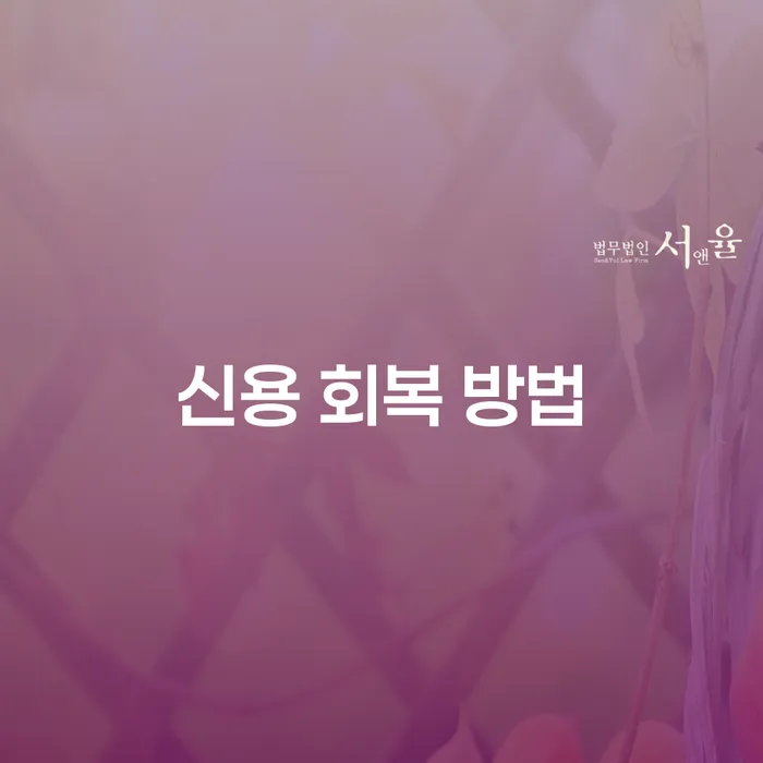 신용 회복 방법: 개인회생과 개인파산, 당신에게 맞는 선택은?