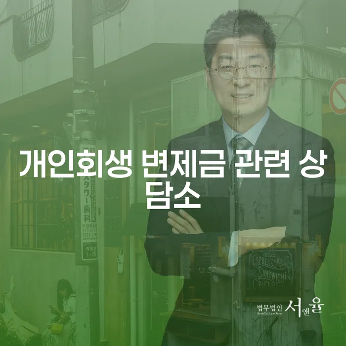 개인회생 변제금 관련 상담소: 어떻게 해결할 수 있을까요?